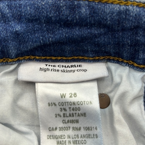 Joe’s Jeans The Charlie High Rise Skinny Crop Size 26 - Picture 10 of 16